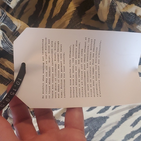 New Current Elliott The Ruby Cropped Zebra-print Low-rise Slim-leg Jeans. - Picture 12 of 16